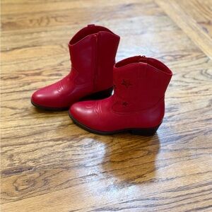Red Star Cowboy Boots